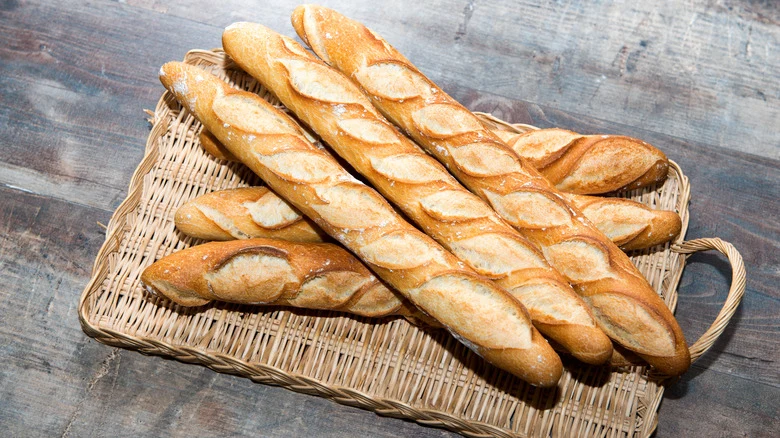 Baguettes artisanales de la Boulangerie Lesdiguières à Grenoble